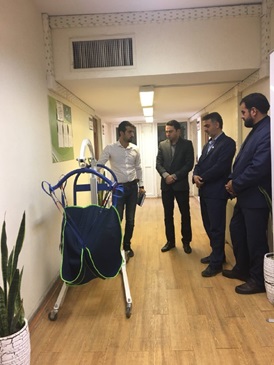 بازدید مدیران بانک مهراقتصاد از مرکز رشد- 1397